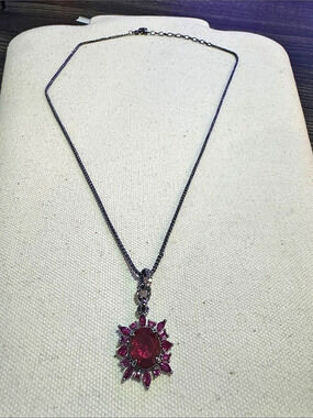 Bomb Party July 2026 Birthday Collection The Fiona Pendant Necklace Like New